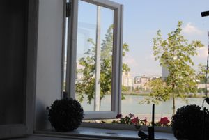 The lake at Vegan Day in Kazan