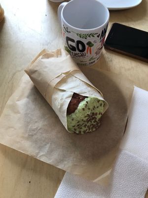 falafel at Vegan Day in Kazan