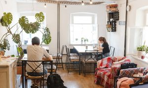 interior at Vegan Day in Kazan