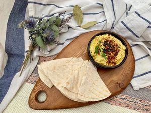 Нummus at Vegan Day in Kazan