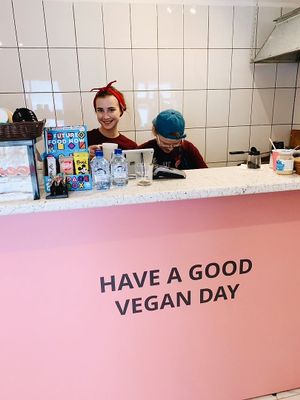 Our team at Vegan Day in Kazan