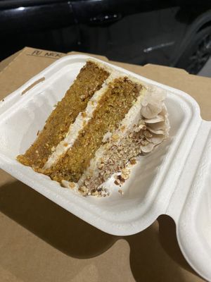 Carrot Cake  at Love Life Cafe in Miami