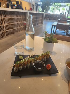 Caribbean Queen Roll...my Love! at Love Life Cafe in Miami