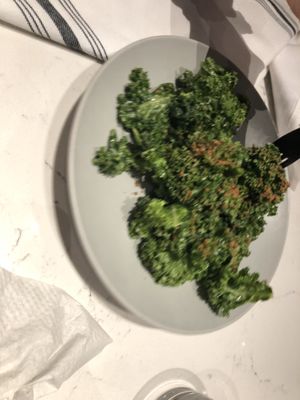 Kale salad   at Love Life Cafe in Miami
