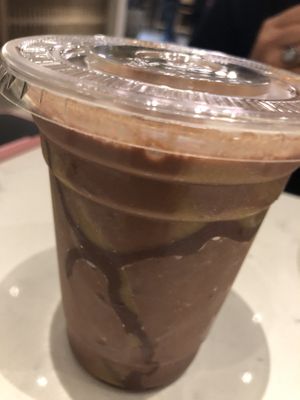 Chocolate smoothies   at Love Life Cafe in Miami