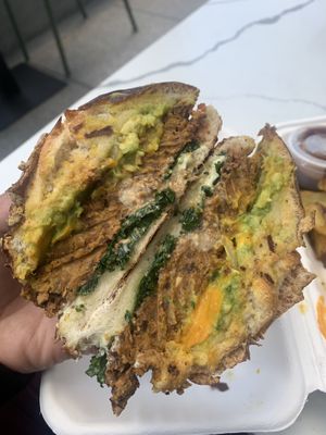 Inside  at Love Life Cafe in Miami