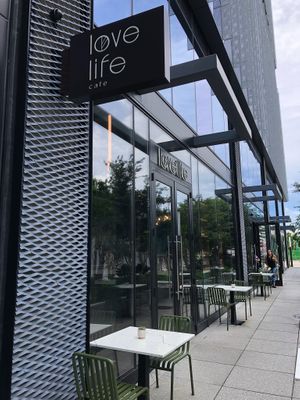   at Love Life Cafe in Miami