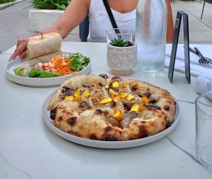 The salad dressing may have been the best part. at Love Life Cafe in Miami