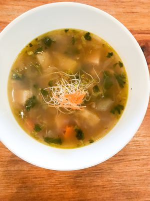 plant sancocho... amazing  at Love Life Cafe in Miami