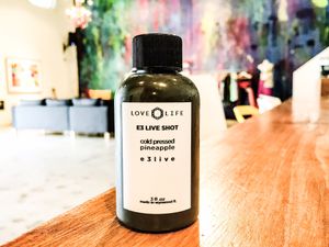 e3 live shot  at Love Life Cafe in Miami