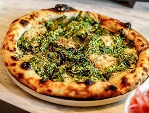 Verde Pizza! at Love Life Cafe in Miami