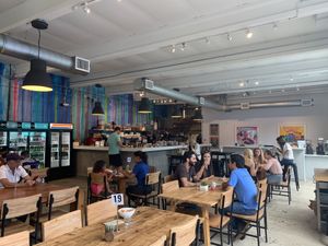 Nice restaurant at Love Life Cafe in Miami