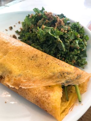 Omelette  at Love Life Cafe in Miami