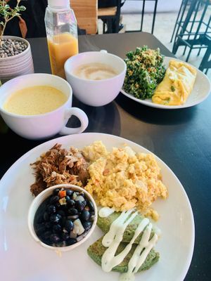 Best vegan omelette I’ve ever had . Can’t wait to come back  at Love Life Cafe in Miami
