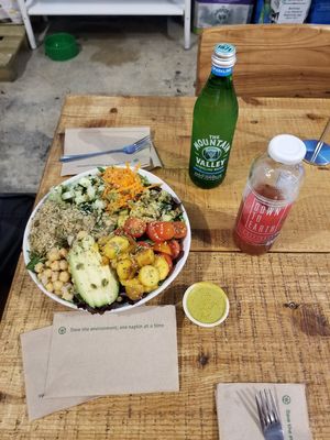 Lg Salads. Excellent flavors! at Love Life Cafe in Miami