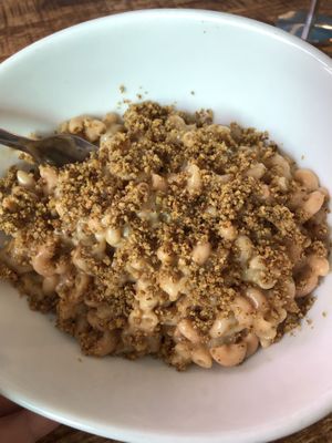 Mac and cheese at Love Life Cafe in Miami