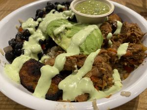 El Chamo Bowl at Love Life Cafe in Miami