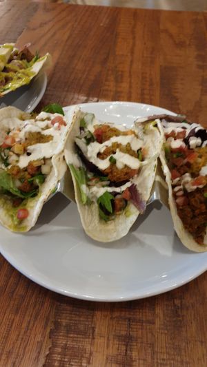 Tacos at Love Life Cafe in Miami