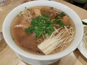 Pho (plain)  at Mint & Basil in Milpitas