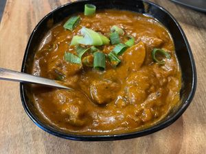 Vegan tikka masala  at Eden Garden Indian Cuisine in South Brisbane