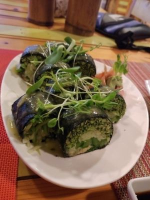 Sushi clorofila  at Clorofila in Playa Del Carmen