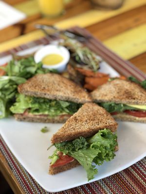 Great sandwich  at Clorofila in Playa Del Carmen