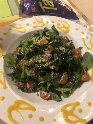 ensalada de brotes  at Clorofila in Playa Del Carmen