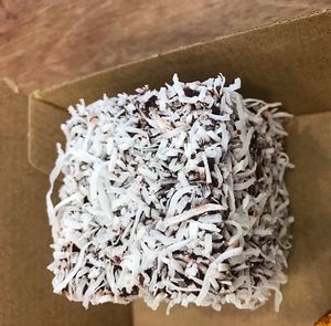 Lamington   at Charlie's Raw Squeeze in Greenslopes