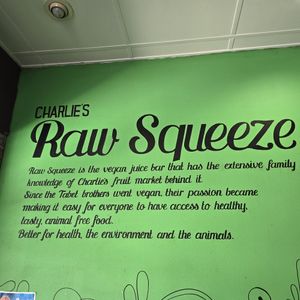  at Charlie's Raw Squeeze in Greenslopes