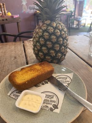 Orange poppyseed   at Charlie's Raw Squeeze in Greenslopes