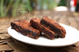 RAW Sunflower Seed Halva in Chocolate  at Bamboo Spirit in Ubud