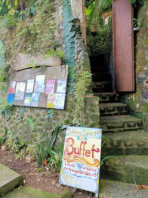 Venue entrance at Bamboo Spirit in Ubud