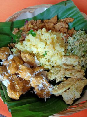 Food at Bamboo Spirit in Ubud