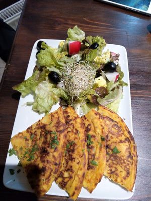 Omelette at Slow Foodiez in Budapest