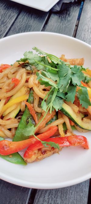 Spicy udon with no jalapeno at CO Sushi in Myrtle Beach