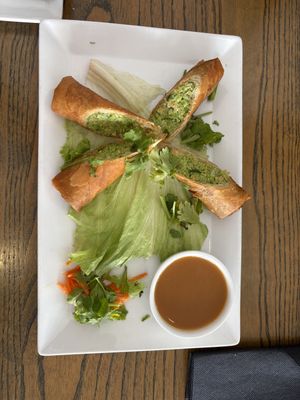 EDAMAME SPRING ROLLS  at CO Sushi in Myrtle Beach