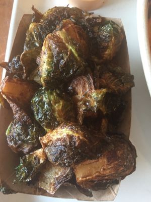 Brussels sprouts  at Whole Heart Provisions in Allston