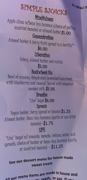   at Right Path Organic Cafe in New London