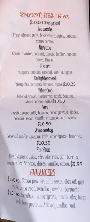   at Right Path Organic Cafe in New London