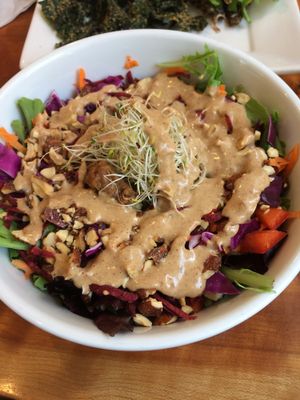 Speech Bowl at Right Path Organic Cafe in New London