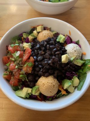 Perspective bowl at Right Path Organic Cafe in New London