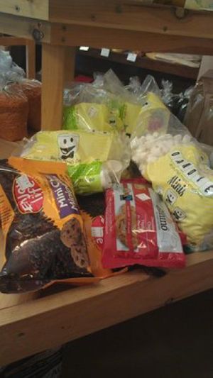 Vegan goodies  at Mariposa Natural Market and Cafe in Upper Tantallon