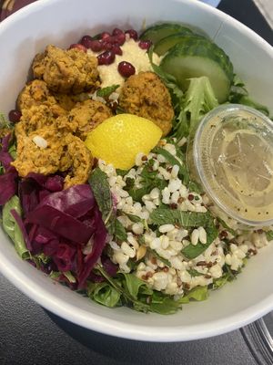 Falafel salad   at LHR - Pret A Manger - T4 & 5 in West London
