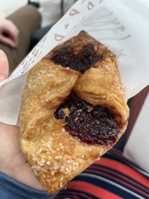 Berry croissant   at LHR - Pret A Manger - T4 & 5 in West London
