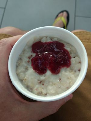 Dollop of jam at LHR - Pret A Manger - T4 & 5 in West London