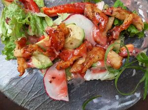 Autumn-Salat 💚🥗 at Lands in Love - Vegan Hotel & Resort in Alajuela