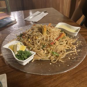 Pad Thai at Lands in Love - Vegan Hotel & Resort in Alajuela
