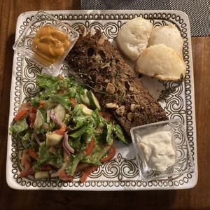 Bistec ‘Cafe de Paris' at Lands in Love - Vegan Hotel & Resort in Alajuela