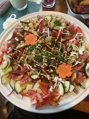 Shwarma!   at Lands in Love - Vegan Hotel & Resort in Alajuela