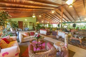 Lobby at Lands in Love - Vegan Hotel & Resort in Alajuela